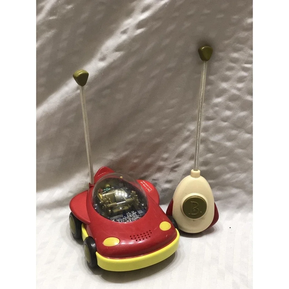 B. Toys UFWhoa Toddler First RC Remote Control Car Light Up Gears Tested Working